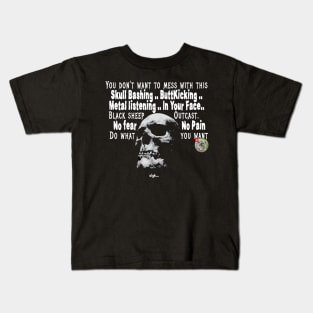 Bad to the bone.....Sigh Kids T-Shirt